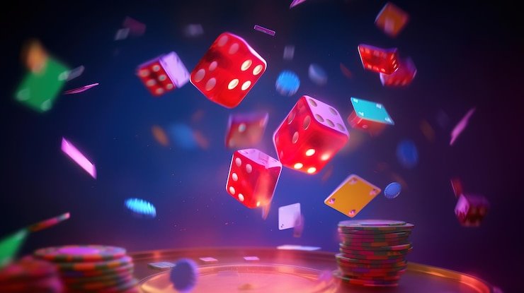 Studio permainan angka 3D bullseye dengan dealer langsung dan feed multi-kamera