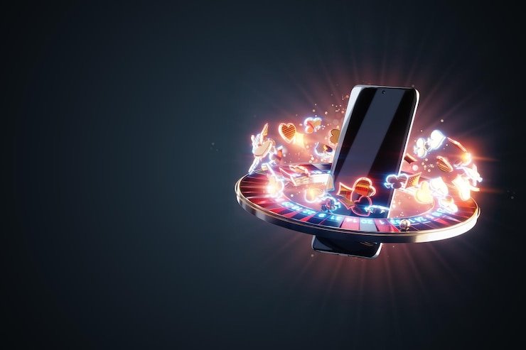 Antarmuka aplikasi mobile bullseye menampilkan meja live dealer dan menu sportsbook